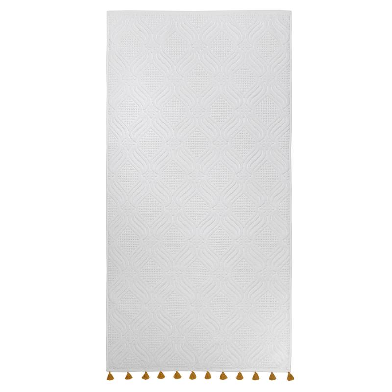 Полотенце банное , с кисточками  из коллекции essential, 70х140 см