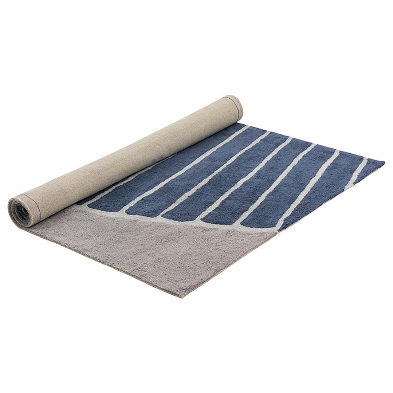 Ковер из хлопка с рисунком tea plantation  из коллекции terra, 160х230 см