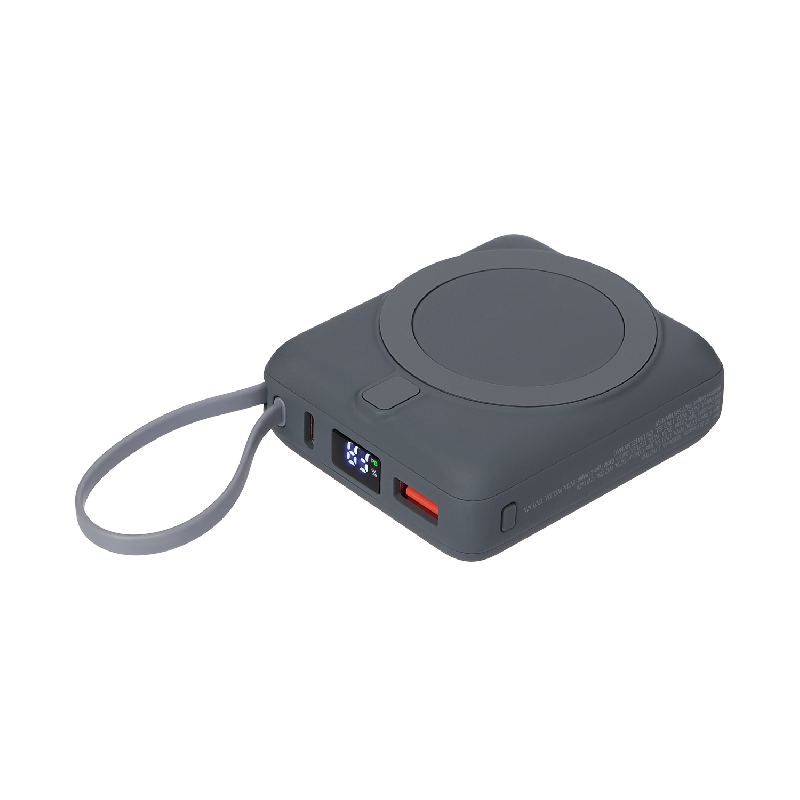 Внешний аккумулятор с подсветкой Ritter PD 10000mAh с функцией беспроводной зарядки 15W