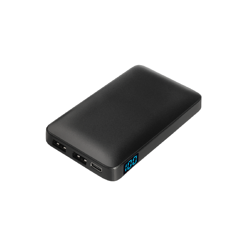 Внешний аккумулятор с цветной подсветкой Анкор Макс (Ancor Max) 5000 mAh