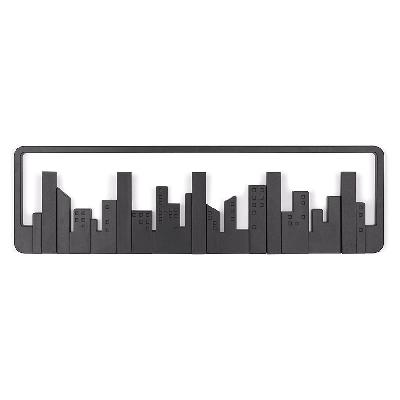 Вешалка настенная skyline, 50 см, 5 крючков