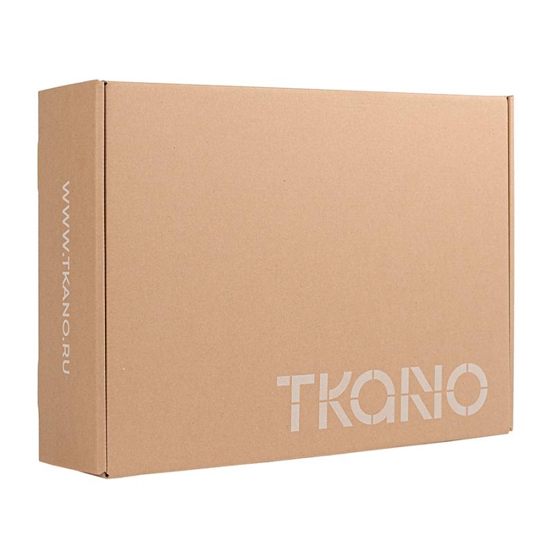 Плед из хлопка с новогодним рисунком polar bear из коллекции new year essential, 130х180 см