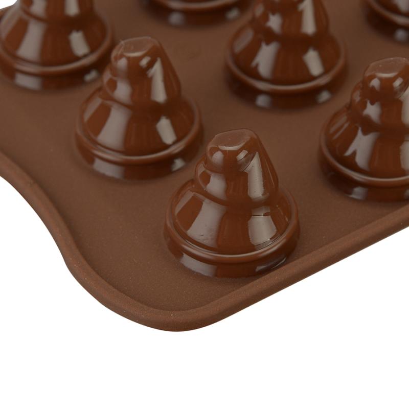 Форма для приготовления конфет choco trees силикон