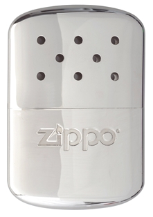 Каталитическая грелка ZIPPO, алюминий с покрытием High Polish Chrome, 12 ч, 66x13x99 мм