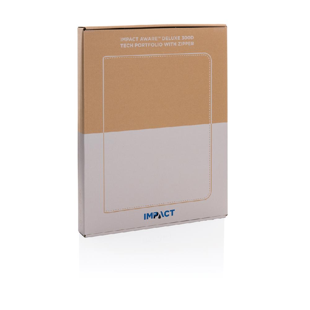 Органайзер Impact из RPET AWARE™ на молнии, А4