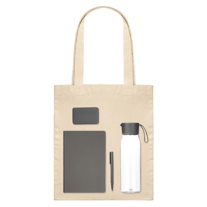 Подарочный набор Welcome Pack,  (бутылка, ежедневник, ручка, ЗУ, шоппер)