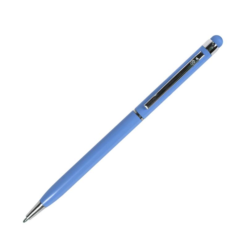TOUCHWRITER, ручка шариковая со стилусом для сенсорных экранов, белый/хром, металл