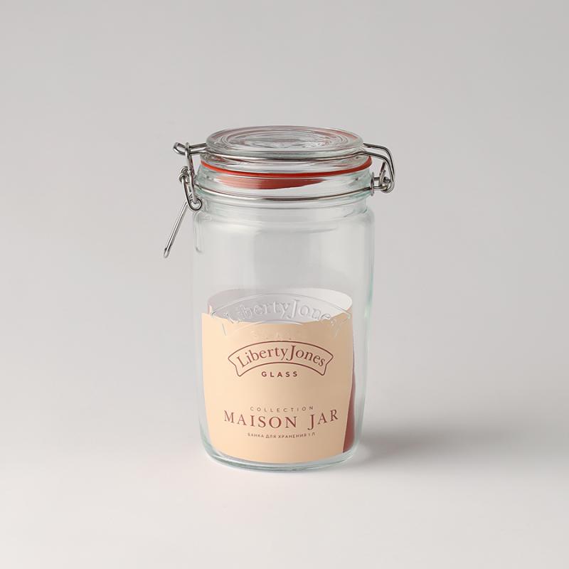 Банка для хранения maison jar, 1 л