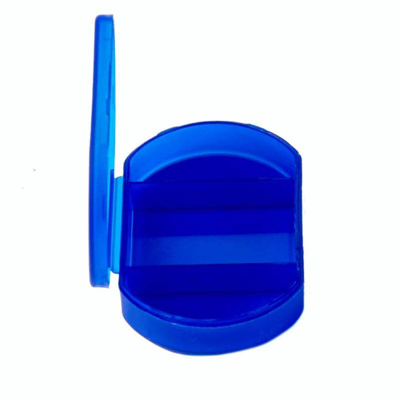 Витаминница TRIZONE, 3 отсека, 6 x 1.3 x 3.9 см, пластик, белая