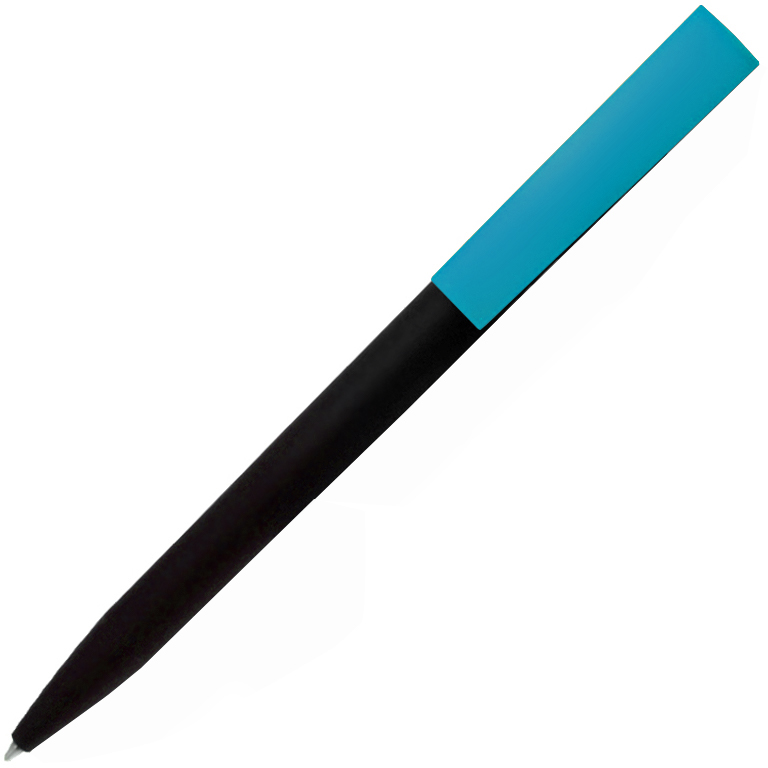 Ручка шариковая, пластиковая софт-тач, Zorro Color Mix