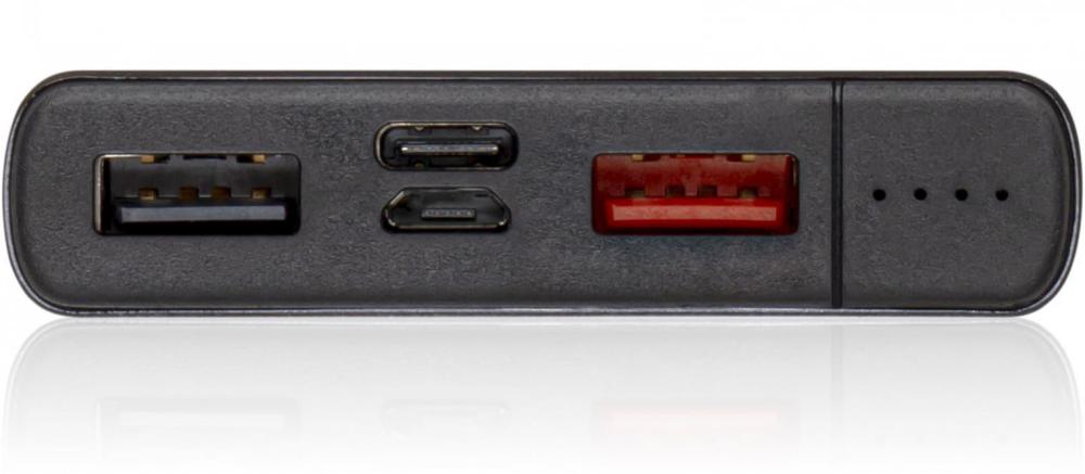 Внешний аккумулятор  Accesstyle Charcoal II (10000 mAh), серебристый