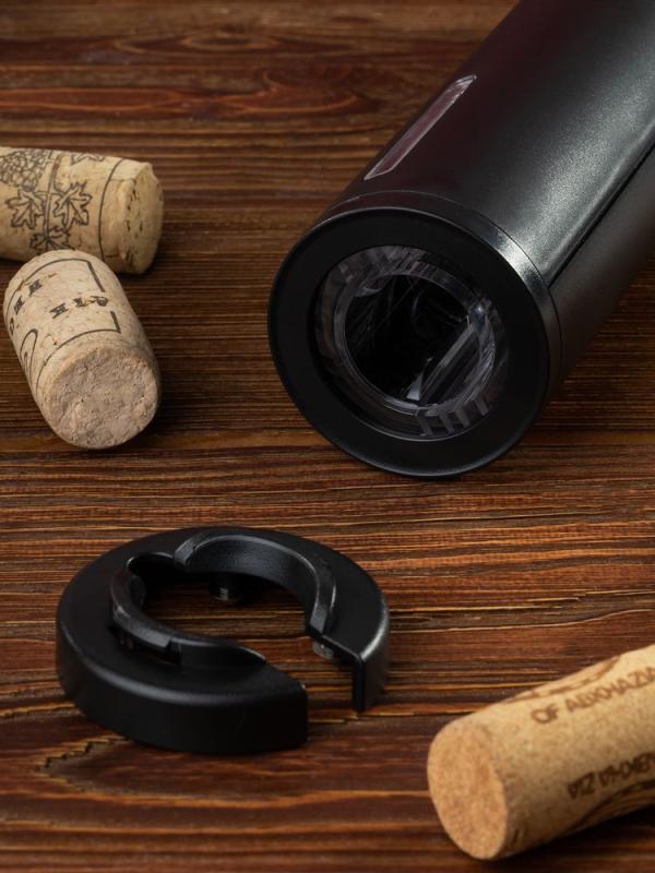 Электрический штопор с ножом для фольги Wine Crime