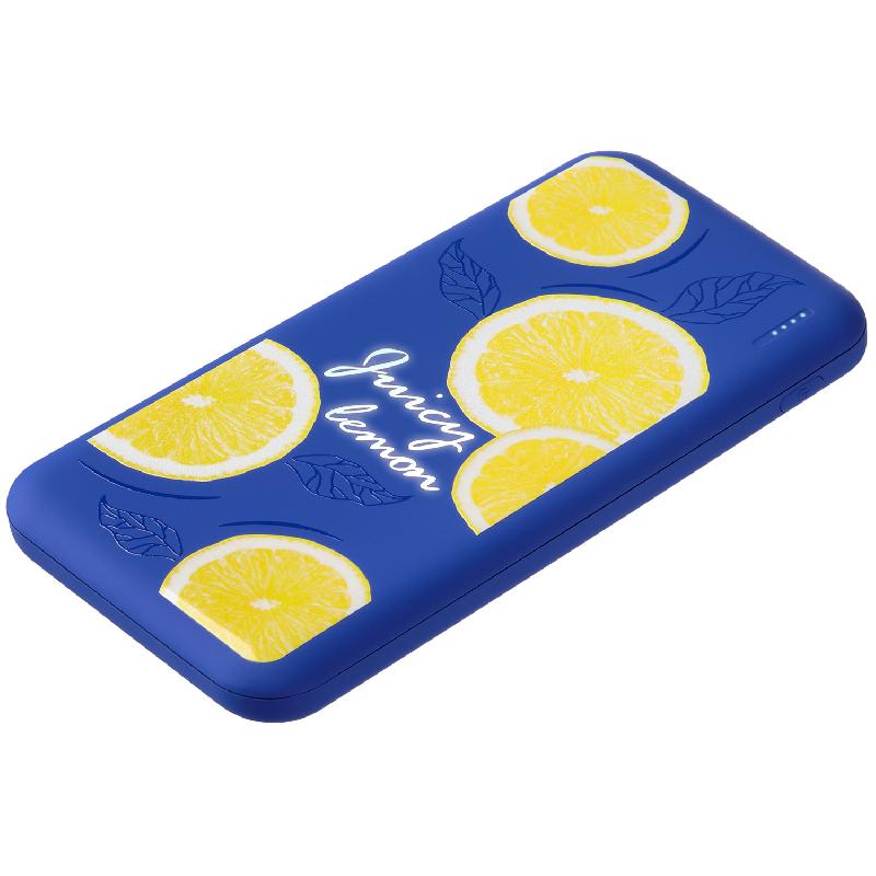 Внешний аккумулятор с подсветкой Люче (Luce) Ultramarine 10000 mAh, 