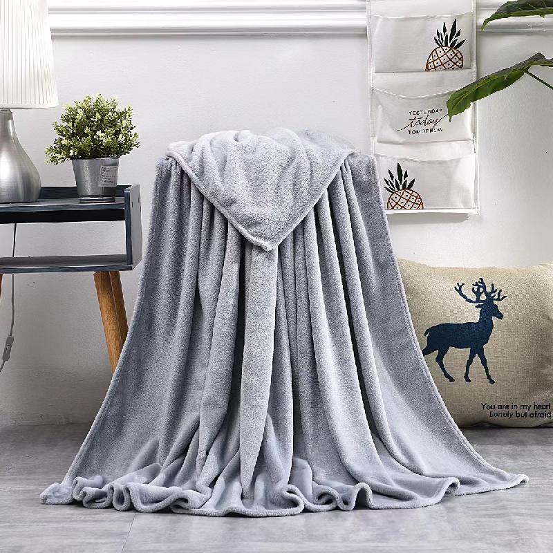 Плед мягкий флисовый Super Soft  Comfort Travel, 125*170 см