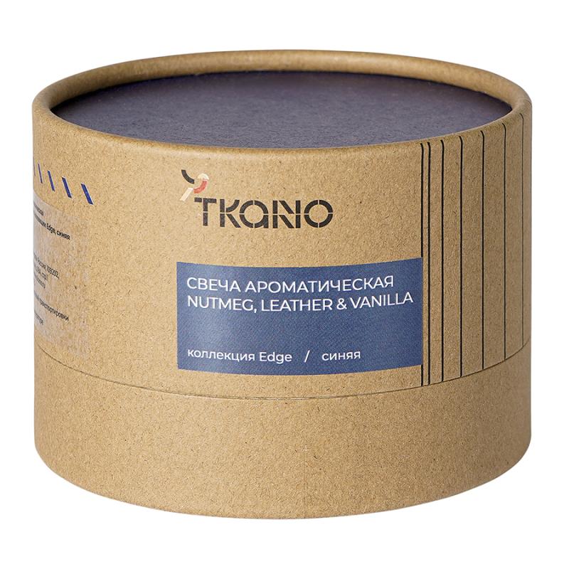 Свеча ароматическая nutmeg, leather & vanilla из коллекции edge, 30 ч