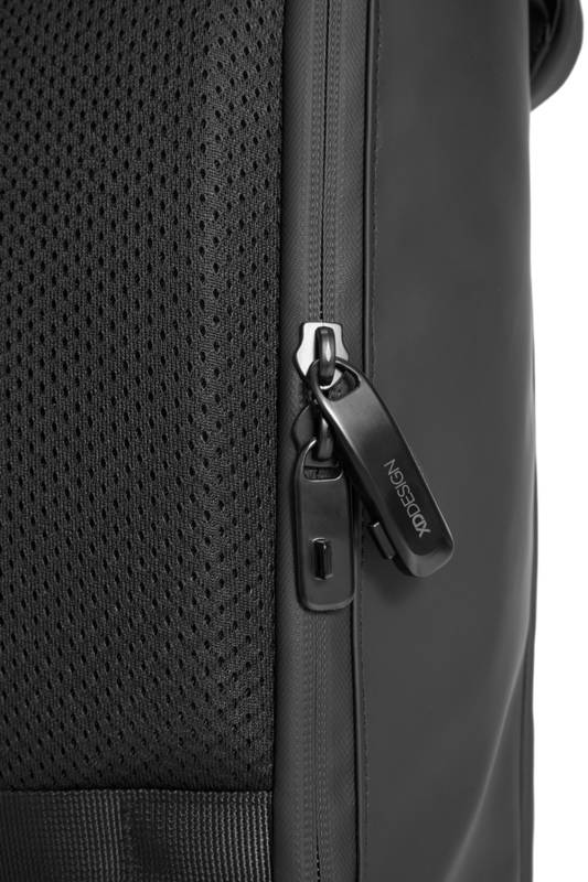 Антикражный водонепроницаемый рюкзак Urban Flap-Top, черный