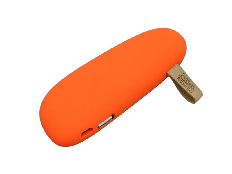 Внешний аккумулятор в форме камня Stone, 2600 mAh