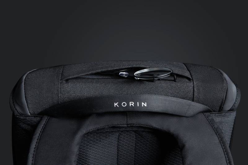 Рюкзак KORIN ClickPack X 45х32х15,5 см, с клапаном, черный