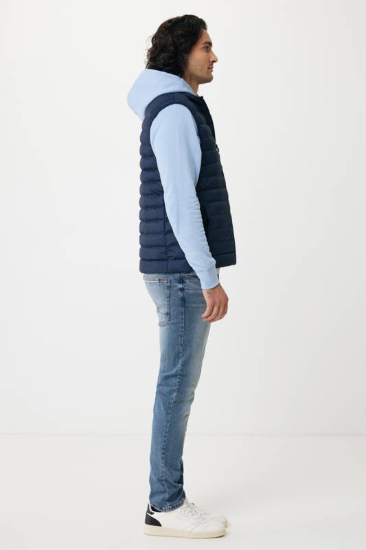 Мужской стеганый жилет Iqoniq Meru из переработанного полиэстера AWARE™, 70 г/м²