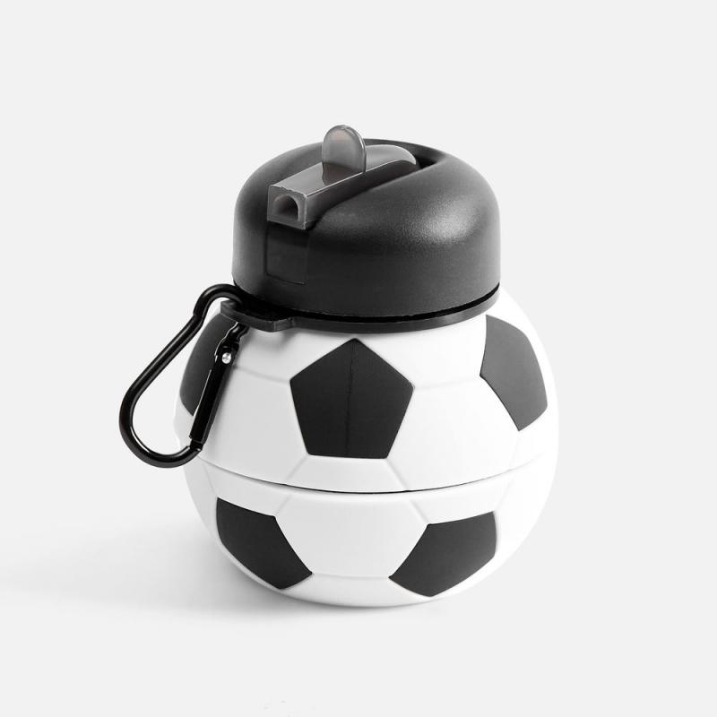 Складная бутылка для воды Football Flex