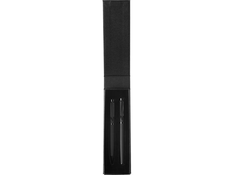 Подарочный набор из 2-х ручек Black Lama soft-touch