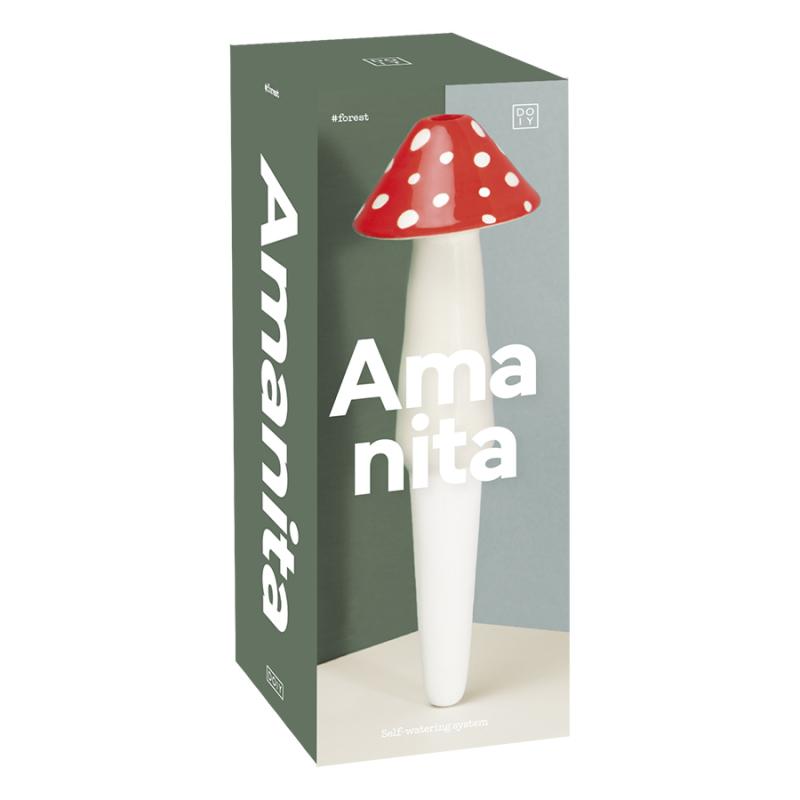Фигурка с функцией полива для растений amanita