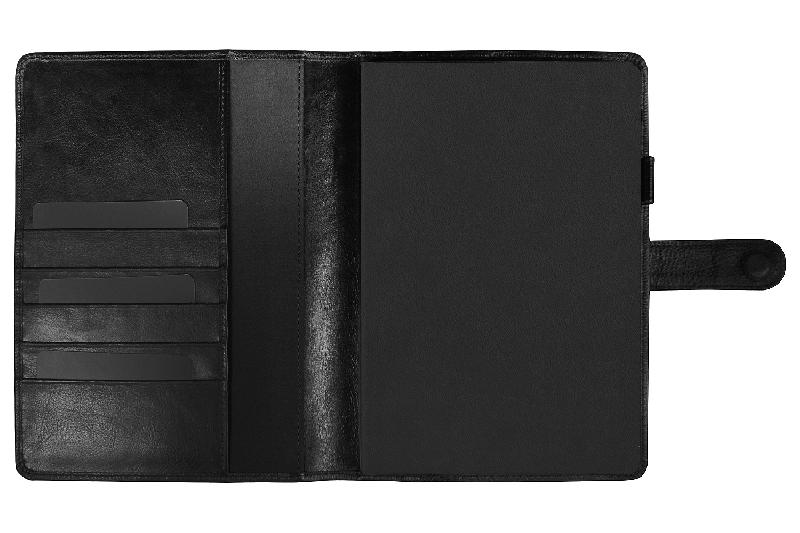 Набор подарочный Solution Prestige Quadro (Блокнот Flexy Forest Urban Latte в суперобложке Country Leather Sky, обложка для автодокументов Leather Sun, нож складной Tools Impression)