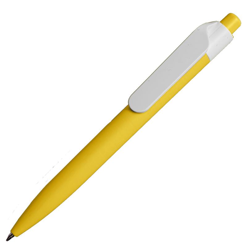 Ручка шариковая N16 soft touch, голубой, пластик, цвет чернил синий