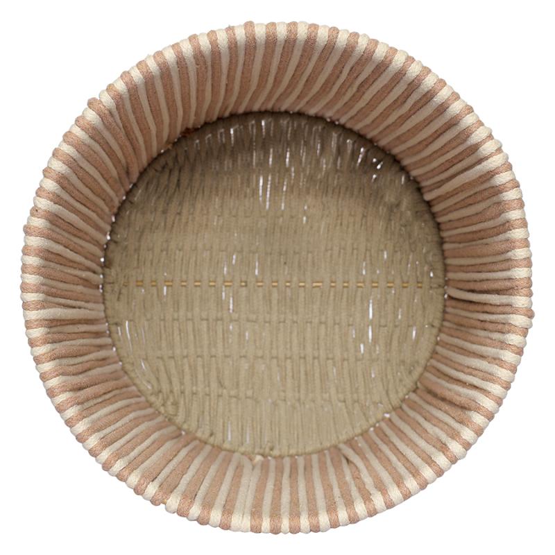 Корзина плетеная dholak beige из коллекции ethnic, размер l