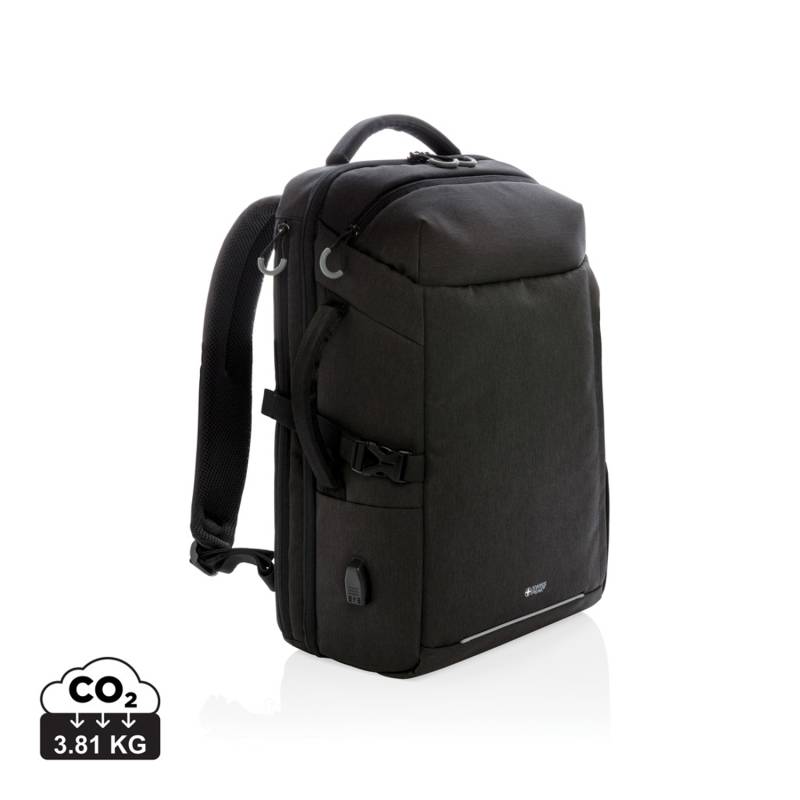 Рюкзак для путешествий Swiss Peak XXL из rPET AWARE™, 17’’