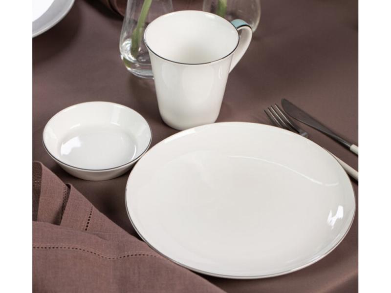 Тарелка PLATE UNI SLV