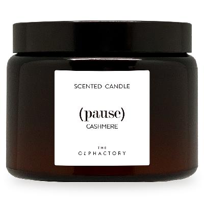Свеча ароматическая the olphactory, pause, cashmere, 60 ч
