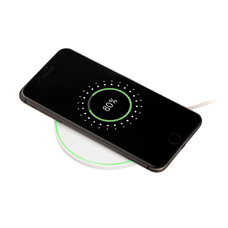Беспроводное зарядное устройство с подсветкой 15W Аурис (Auris)