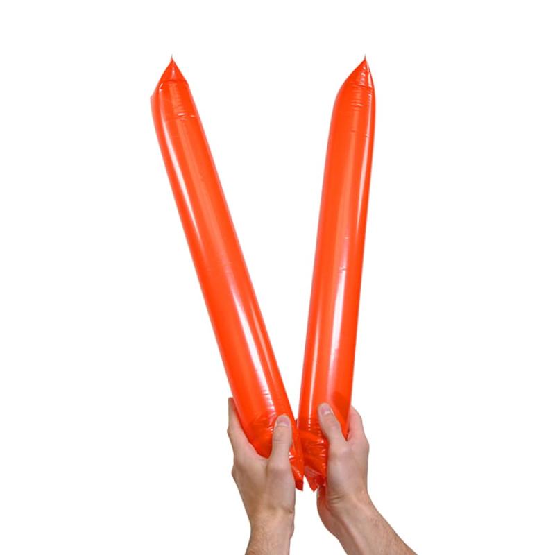 Палки-стучалки  "Оле-Оле" STICK, полиэтилен, 60*10 см, белый
