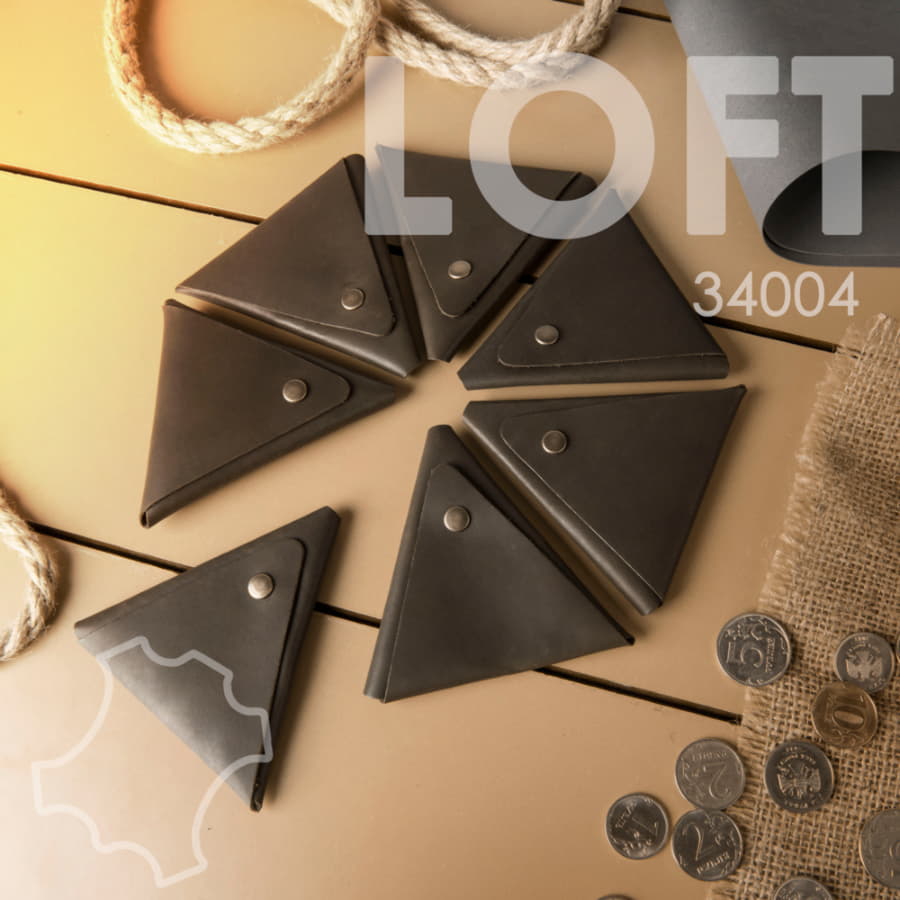 Чехол для наушников, "LOFT", коричневый, кожа натуральная 100%