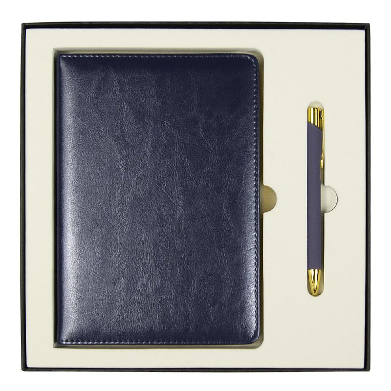Набор подарочный Solution Duo (ежедневник City Nebraska, ручка Legend Soft Touch Mirror Gold)