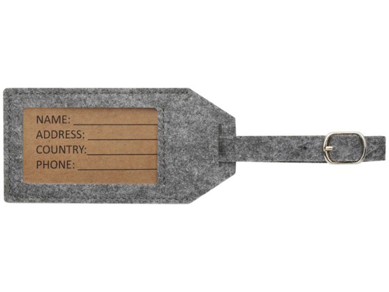 Багажная бирка из RPET-фетра Tie