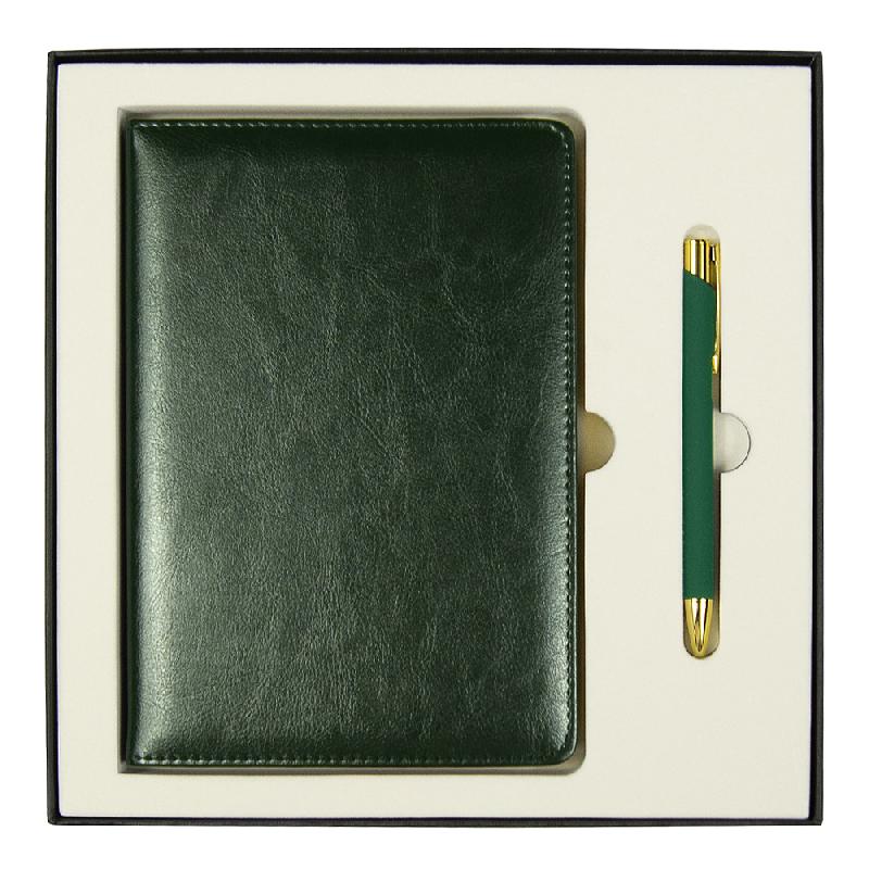 Набор подарочный Solution Duo (ежедневник City Nebraska, ручка Legend Soft Touch Mirror Gold)