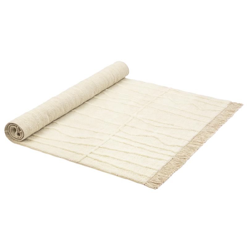 Ковер из новозеландской шерсти и хлопка raipur из коллекции ethnic, 120х180см
