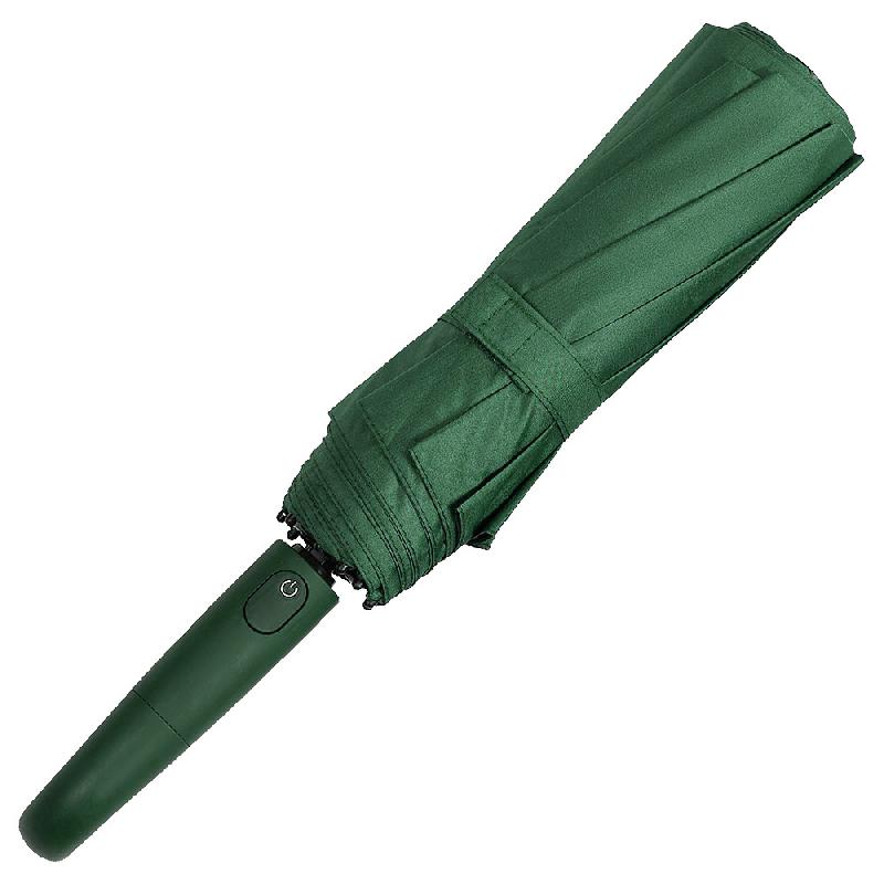 Зонт складной автоматический Forest Marseilles Bicolor, диаметр 117 см, 10 панелей, с UV защитой,  в подарочной коробке
