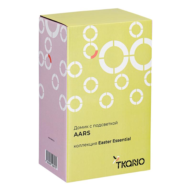 Домик из фарфора с подсветкой aars из коллекции e essential, 20,5 см
