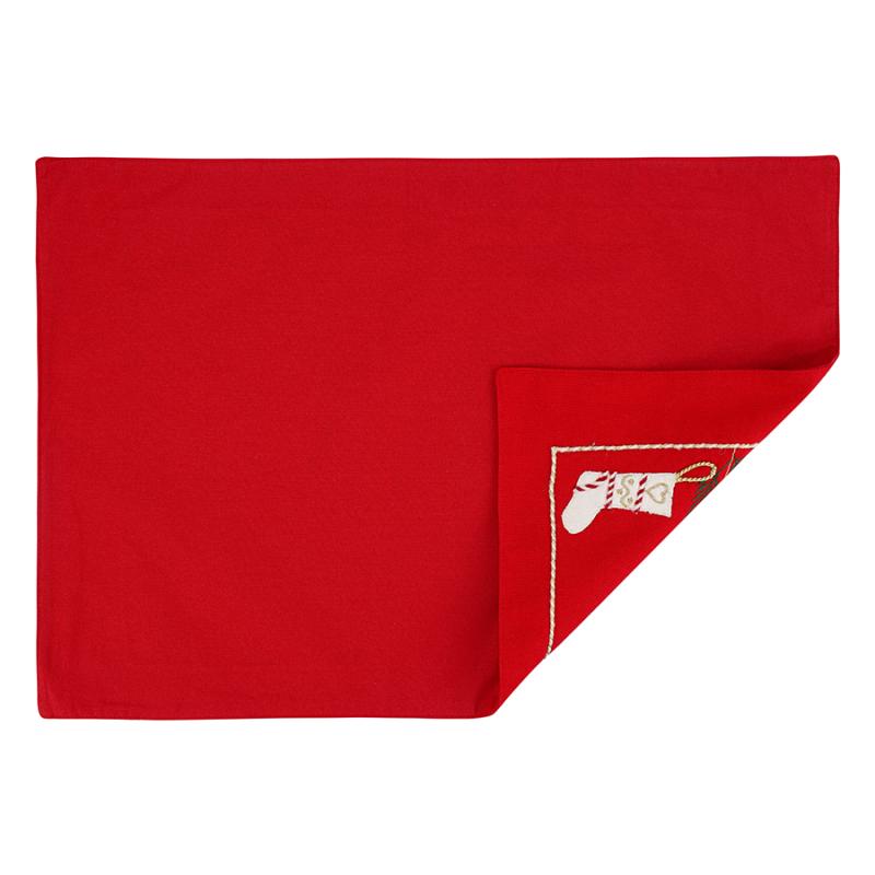 Салфетка под приборы winter wishes из коллекции new year essential, 33х48 см