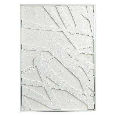 Панно декоративное с эффектом 3d minimalism, с белой рамой, 70х100 см