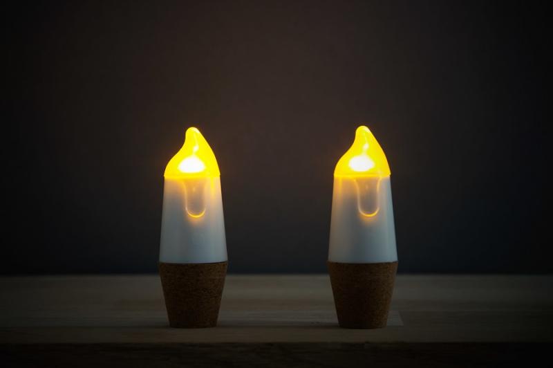 Пробка для бутылки bottlelight с подсветкой и usb