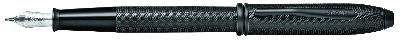 Перьевая ручка Cross Townsend Black Micro Knurl, перо F