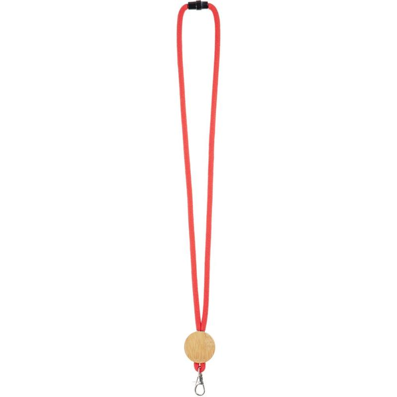 Шнурок для бейджа Tube Wood
