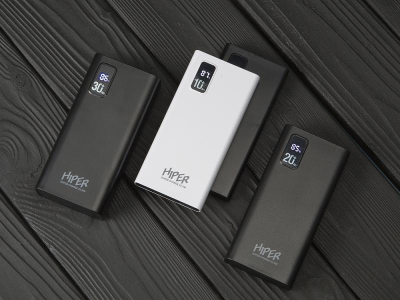 Портативный внешний аккумулятор FAST, 30000 mAh