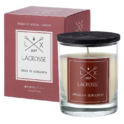Свеча ароматическая lacrosse, absolute burgundy, 40 ч