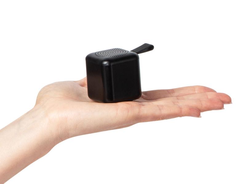 Портативная колонка TWS с подсветкой лого Tiny, 3 Вт