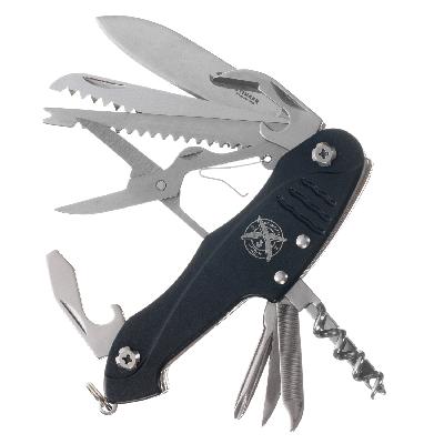 Нож перочинный Stinger, 96 мм, 15 функций, в блистере